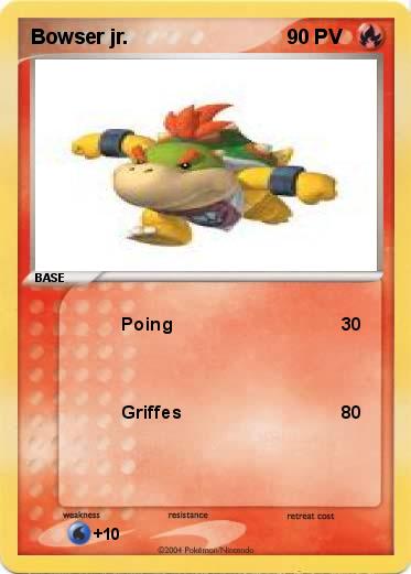 Pokemon Bowser jr.