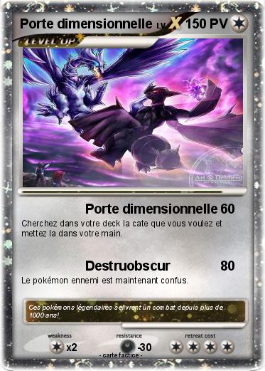 Pokemon Porte dimensionnelle