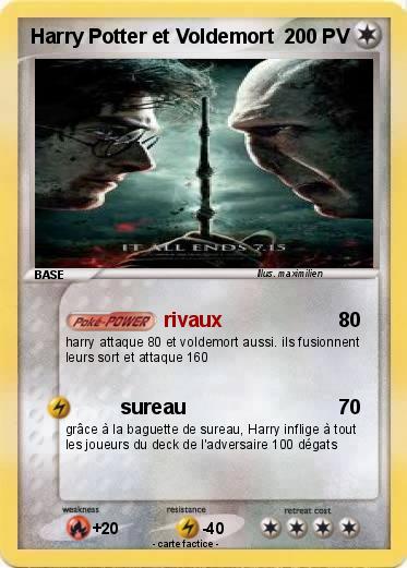 Pokemon Harry Potter et Voldemort