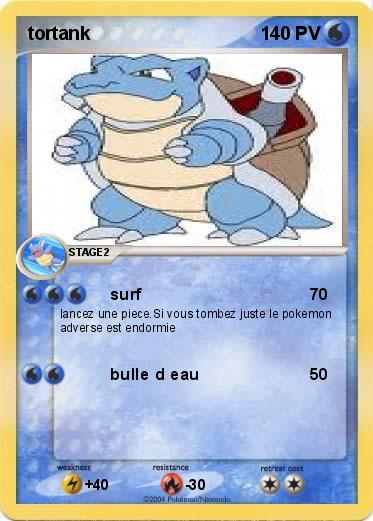Pokemon tortank