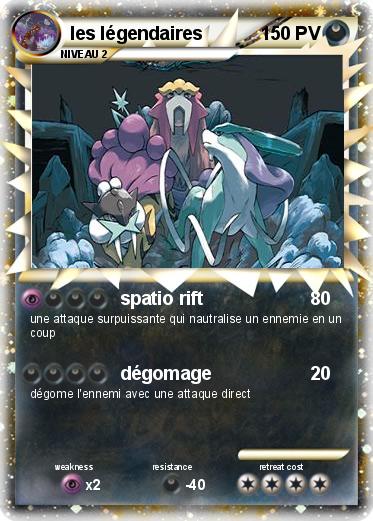Pokemon les légendaires