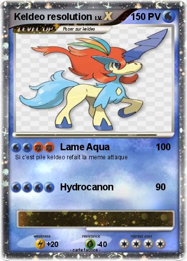 Pokemon Keldeo resolution