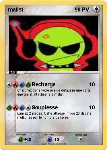 Pokemon malist
