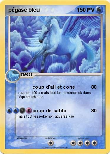 Pokemon pégase bleu 