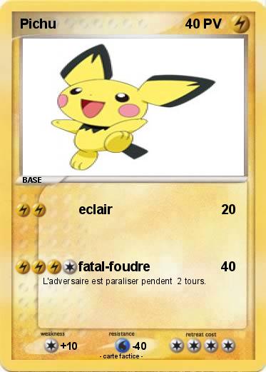 Pokemon Pichu