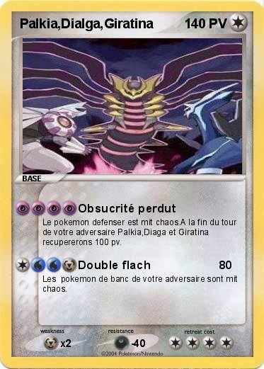 Pokemon Palkia,Dialga,Giratina