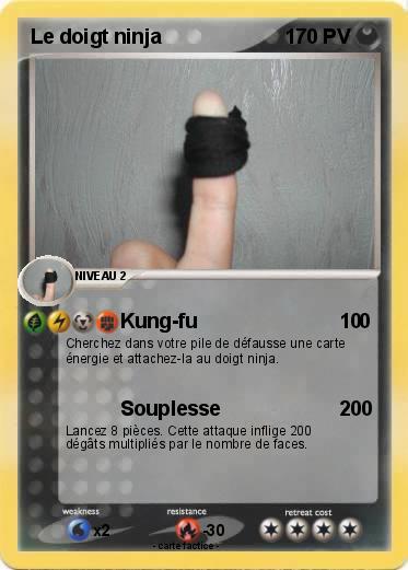 Pokemon Le doigt ninja