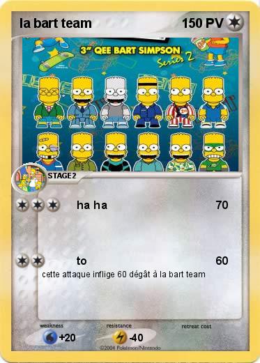 Pokemon la bart team