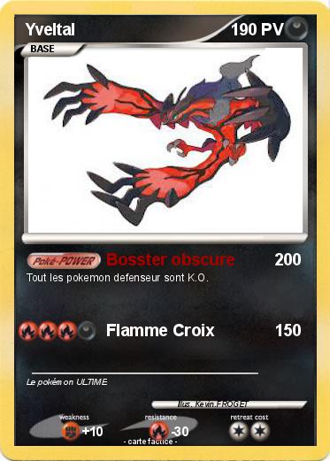 Pokemon Yveltal