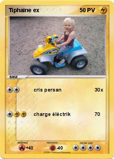 Pokemon Tiphaine ex 