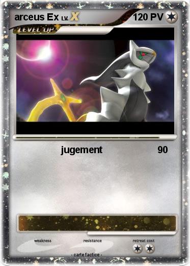 Pokemon arceus Ex