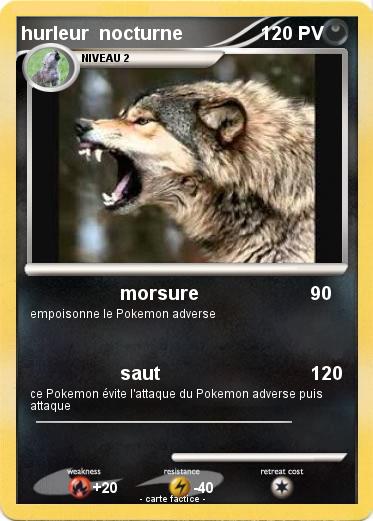 Pokemon hurleur  nocturne