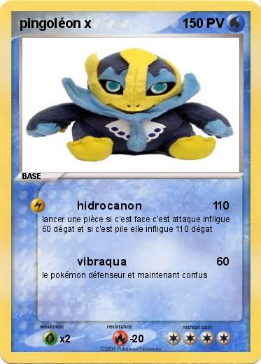 Pokemon pingoléon x
