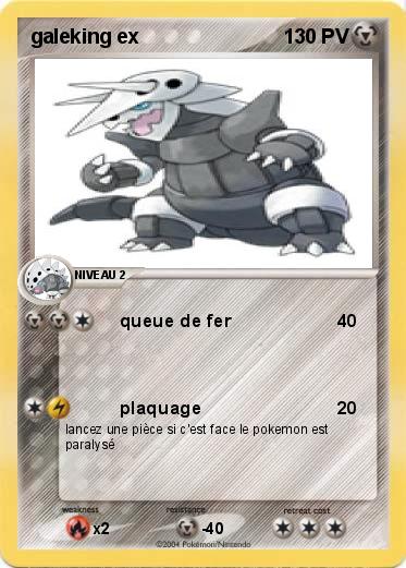 Pokemon galeking ex