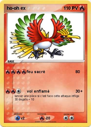 Pokemon ho-oh ex