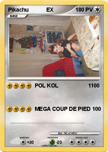 Pokemon Pikachu            EX