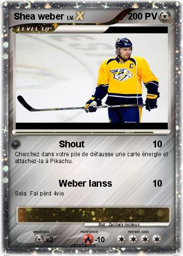 Pokemon Shea weber