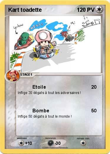 Pokemon Kart toadette