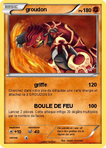 Pokemon groudon