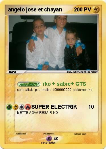 Pokemon angelo jose et chayan