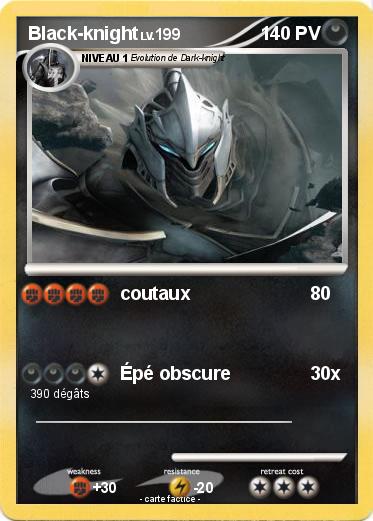 Pokemon Black-knight