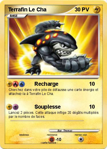Pokemon Terrafin Le Cha