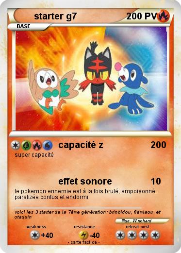 Pokemon starter g7