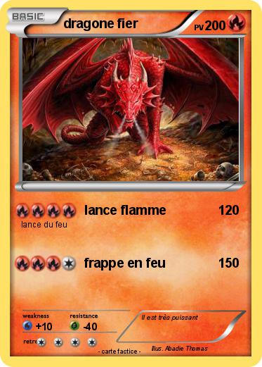 Pokemon dragone fier