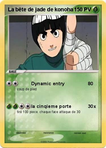 Pokemon La bête de jade de konoha