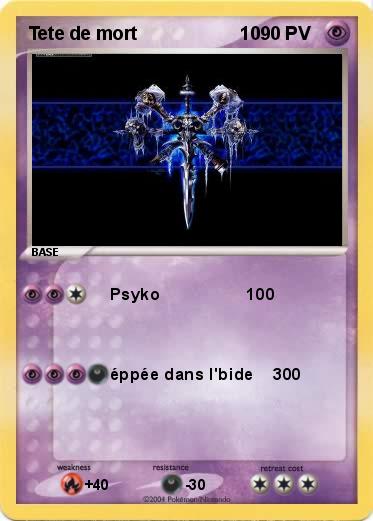 Pokemon Tete de mort                    10