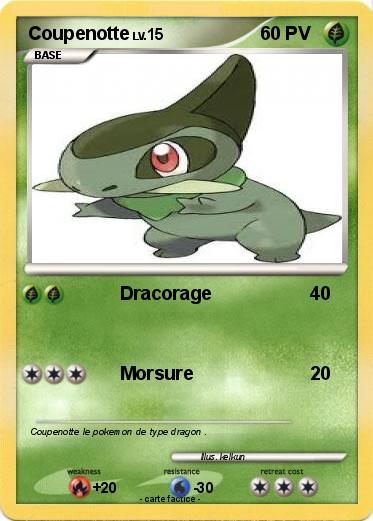 Pokemon Coupenotte