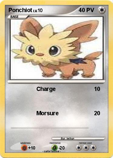 Pokemon Ponchiot
