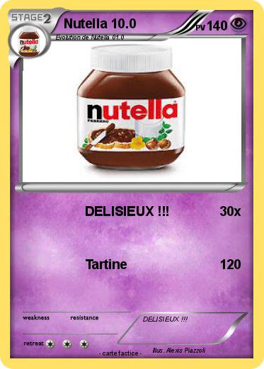 Pokemon Nutella 10.0