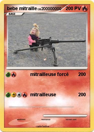 Pokemon bebe mitraille