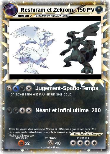 Pokemon Reshiram et Zekrom