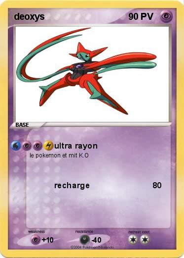 Pokemon deoxys
