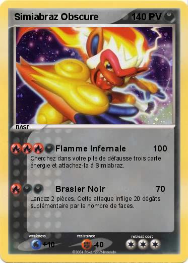 Pokemon Simiabraz Obscure