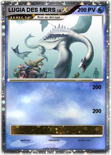 Pokemon LUGIA DES MERS
