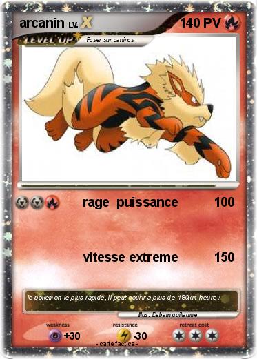 Pokemon arcanin