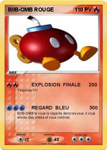 Pokemon B0B-OMB ROUGE