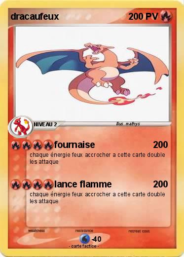 Pokemon dracaufeux