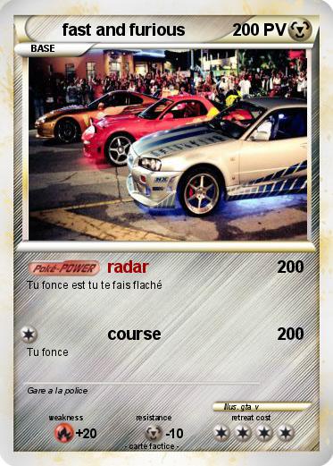 Pokemon fast and furious