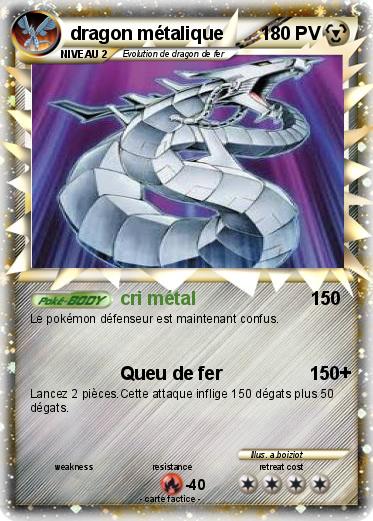 Pokemon dragon métalique