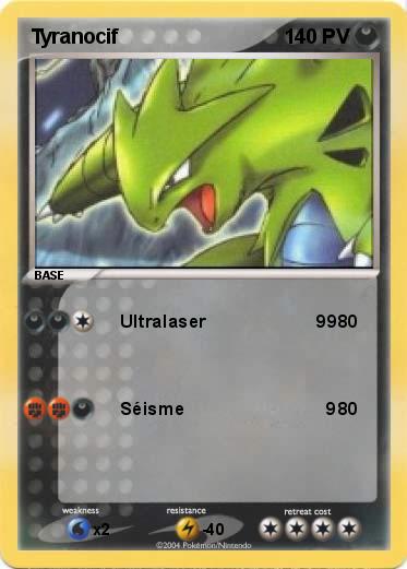 Pokemon Tyranocif