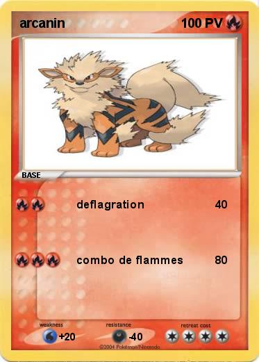 Pokemon arcanin 