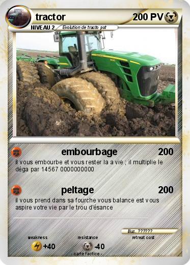 Pokemon tractor