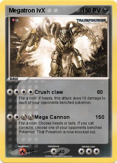 Pokemon Megatron lvX