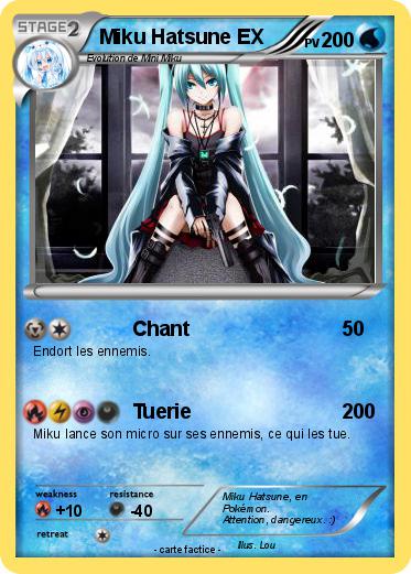 Pokemon Miku Hatsune EX