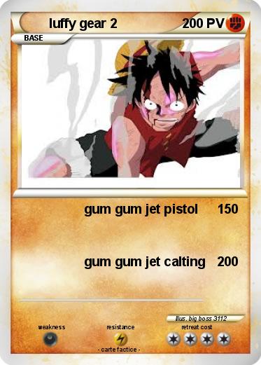 Pokemon luffy gear 2