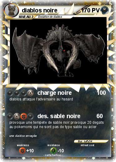 Pokemon diablos noire